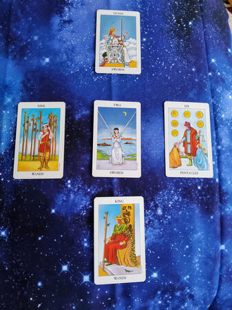 a sample Tarot Card Spread for a Personal Reading